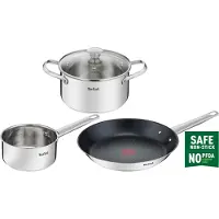 Tefal Cook eat Set 4 pcs Stainless steel