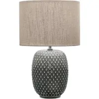 Pauleen Bordslampa Pretty Classy, Creme / bärnsten, Vardagsrum / matsal, Keramik, Bordslampa