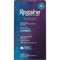 Regaine Hair Rerowth Foam för kvinnor, 73 ml, förpackning med 2, 4 månaders leverans