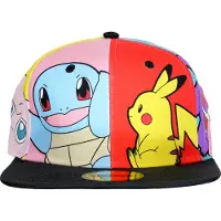 Difuzed Pokemon Snapback Multi Pop Art Keps
