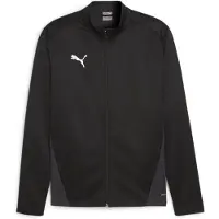Puma Träningsjacka 'Team Goal' svart / vit