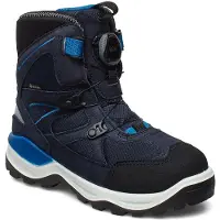 Ecco Vinterkängor - Snow Mountain - Tex - Black/Natthimmel - - 28 - Vinterkängor