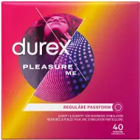 Durex - Pleasure Me kondom (40 st)