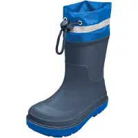 Playshoes Gummistövel blå / marinblå / ljusgrå