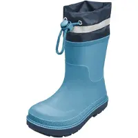 Playshoes Gummistövel marinblå / azur / grå