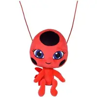 Bandai Tikki Fluffy Plush Toy - Röd