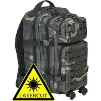Brandit Us Cooper Lasercut M 25l Backpack Svart