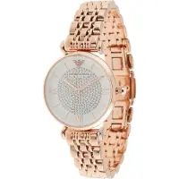 Emporio Armani Gianni T-bar Damklocka i Roséguld AR11244