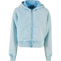 Urban Classics Sweatjacka pastellblå / ljusblå