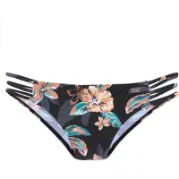Venice beach Bikiniunderdel mörkgrå / petrol / orange / svart