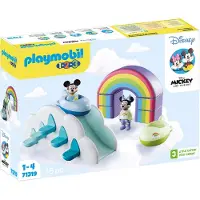 Playmobil Disney Musse 1.2.3 &amp; : Och Minnies Hus I Molnen Byggspel