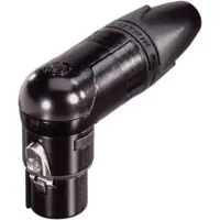 Neutrik NC3FRX-BAG XLR-kontakter Hona vinklad Antal poler: 3 Svart 1 st