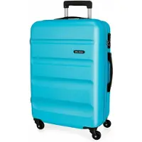 Joumma Bags unisex. 584926A Medium Rigid Suitcase 65cm Flex Light Blue (OSFA), Casual, Synthetic, Navy