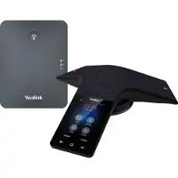 Yealink CP935W-Base - VoIP-konferenssystem - med Bluetooth interface - IEEE 802.11a/b/g/n (Wi-Fi) / Bluetooth 4.2 / DECT - 5-vägs samtalsförmåg - SIP, SIP v2 - svart