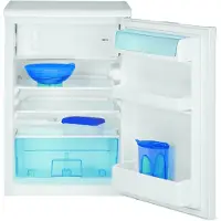 Beko TSE1284N Kylskåp EEK: E (A - G) 114 l Kan stå Vit