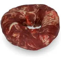 Brekz Rawhide Donut med nötkött och fisk hundgodis