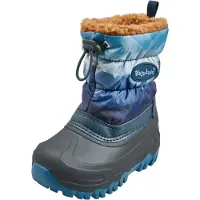 Playshoes Snöboots 'Berge' blå / ljusblå / mörkblå