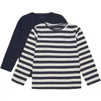 Minymo Tröja - 2-pack - Marshmallow - - 6 år (116) - Tröja