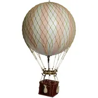 Authentic Models Royal Aero luftballong LED ljusrosa
