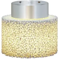 SERIEN LIGHTING Taklampor , Reef, dimbara, Beige, Vardagsrum, Plast, Design