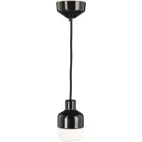 Ifö Electric Ohm Svart Opal Taklampa G9 max 20W