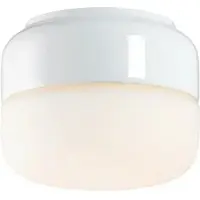 Ifö Electric Ohm 140/115 7W GX53 Matt opal/Vit