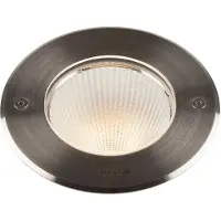 SOLAR PLUS Nedgravningsspot med multichip-teknik och 30° reflektor, 1400lm, armaturet är IP67 och monteret med gummikabel på 2m.