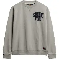 Superdry Sweatshirt marinblå / gråmelerad