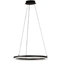 FISCHER&HONSEL GMBH Pendellampa Sirko, dimbar, Svart, Vardagsrum / matsal, Metall, Modern
