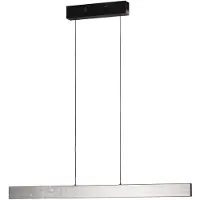 FISCHER&HONSEL GMBH Pendellampa Aluro, dimbar, Aluminium / grå / zink, Vardagsrum / matsal, Metall, Modern
