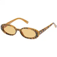 Le Specs Solglasögon 'Outta Love' ockra / guld / svart