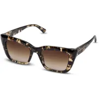 Kapten & Son Solglasögon 'Cassis Crystal' beige / brun / mörkbrun