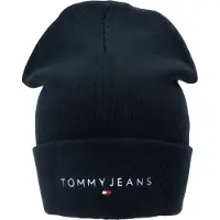 Tommy Hilfiger Mössa - Stickad - Dark Natt Marinblå - - One Size - Mössa