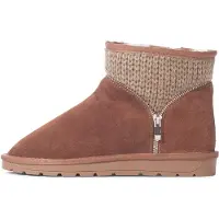 Gooce Snöboots 'Tory' beigemelerad / brun / svart / vit