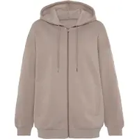 LASCANA Sweatjacka beigemelerad