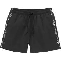 s.Oliver Badshorts 'Noah' svart / vit
