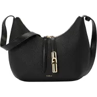 Furla Axelremsväska 'Goccia' svart