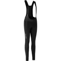 Gripgrab Women's W'S Pacr Water-Resistant Bib Tights Black