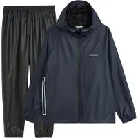 Tretorn Unisex Packable Rainbreaker Set Navy Blaze