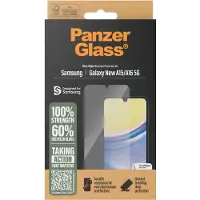 PanzerGlass Ultra-Wide Fit Displayskyddsglas Samsung Galaxy A16 1 st antibakteriell, Anti-fingeravtryck, repbeständig 3807-PG