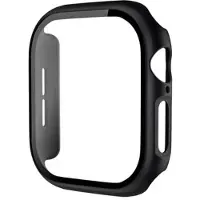 Mtp Products Apple Watch Series 11/10 Plastskal med Härdat Glas Skärmskydd - 42mm - Svart