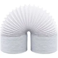 vidaXL Frånluftsslang PVC 6 m 12,5 cm