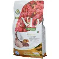 Farmina N&amp;D Quinoa Cat Adult Skin &amp; Coat vaktel, kokosnöt 1,5 kg