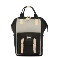 Bagmori Skötväska beige / grå / svart / vit