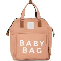 Bagmori Skötväska beige / brun / vit