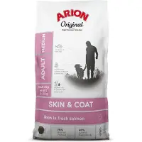 Arion Original Skin & Coat Medium Breed med lax - 12 kg
