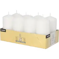 Papstar 17984, Cylinder, Vit, 16 h, 8 styck