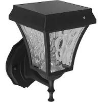V-TAC 2889 VT-982-S Solcells-väggbelysning LED LED 2 W Svart (matt)