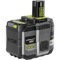 Ryobi RB18120T, Batteri, Litium-Ion (Li-Ion), 12 At, 18 V, , Svart, Grå