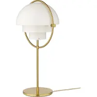 Gubi Design bordslampa Multi-Lite, Mässing / guld, Vardagsrum / matsal, Metall, Design, Bordslampa